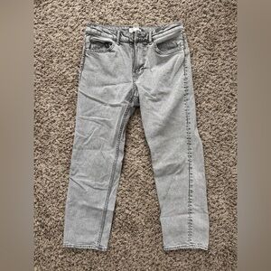 H&M Light Gray Denim Pants